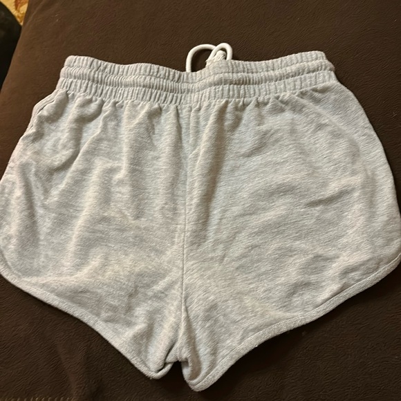 Flirtitude active light gray shorts size medium elastic waist draw string - Picture 2 of 4